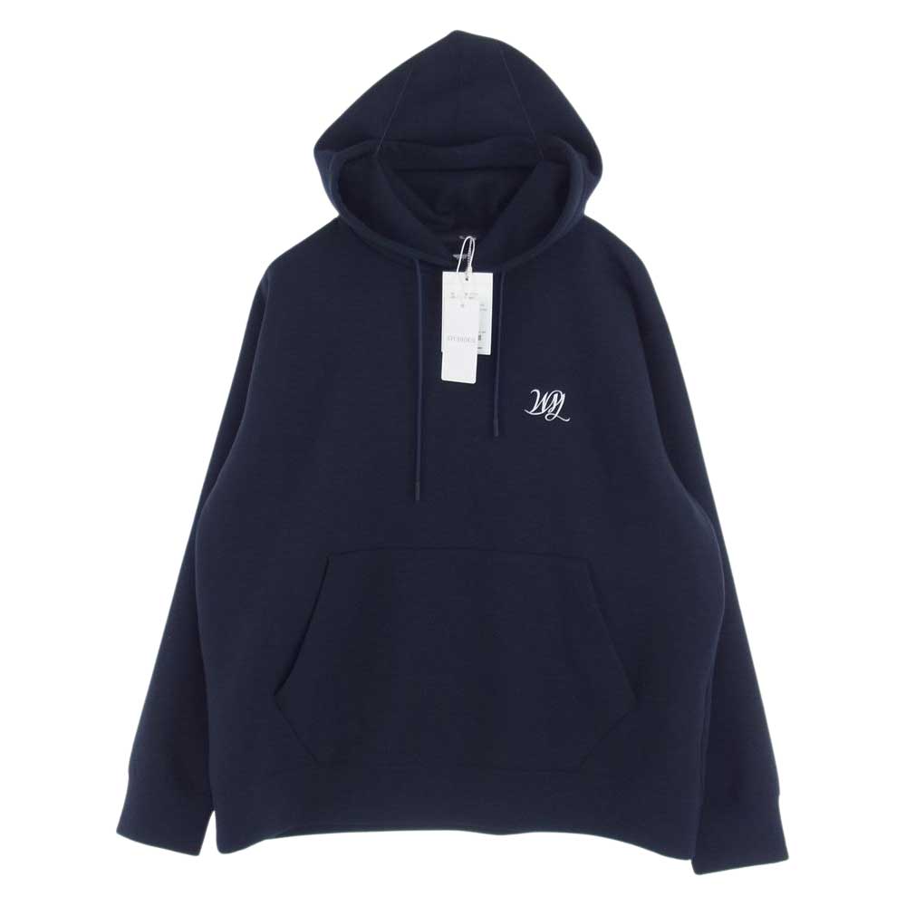 WHITE MOUNTAINEERING ホワイトマウンテニアリング WM2271506 LOGO EMBROIDERY HOODIE ロゴ 刺繍 フーディ スウェット パーカー ダークネイビー系 2【中古】