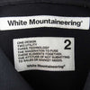 WHITE MOUNTAINEERING ホワイトマウンテニアリング WM2271506 LOGO EMBROIDERY HOODIE ロゴ 刺繍 フーディ スウェット パーカー ダークネイビー系 2【中古】