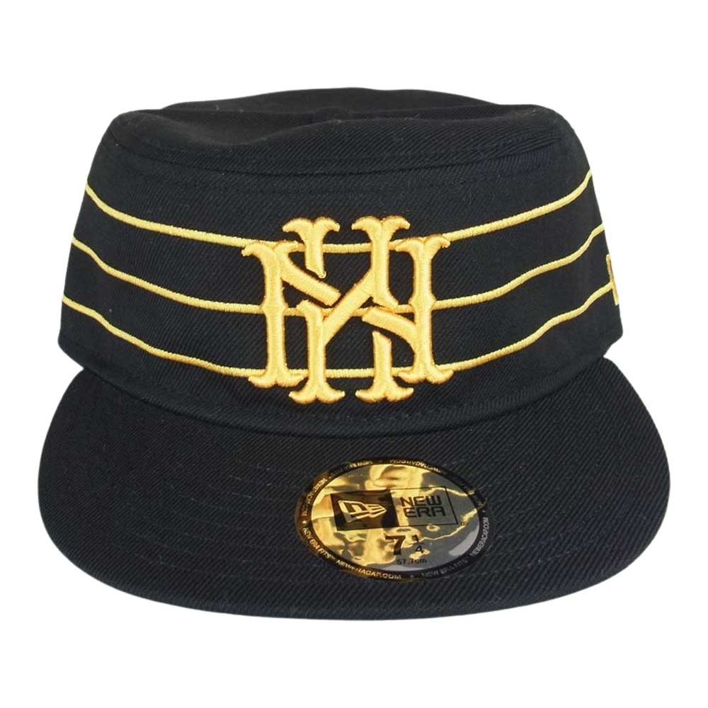NEIGHBORHOOD ネイバーフッド x NEW ERA ニューエラ CAP キャップ ブラック系 57.7cm【中古】