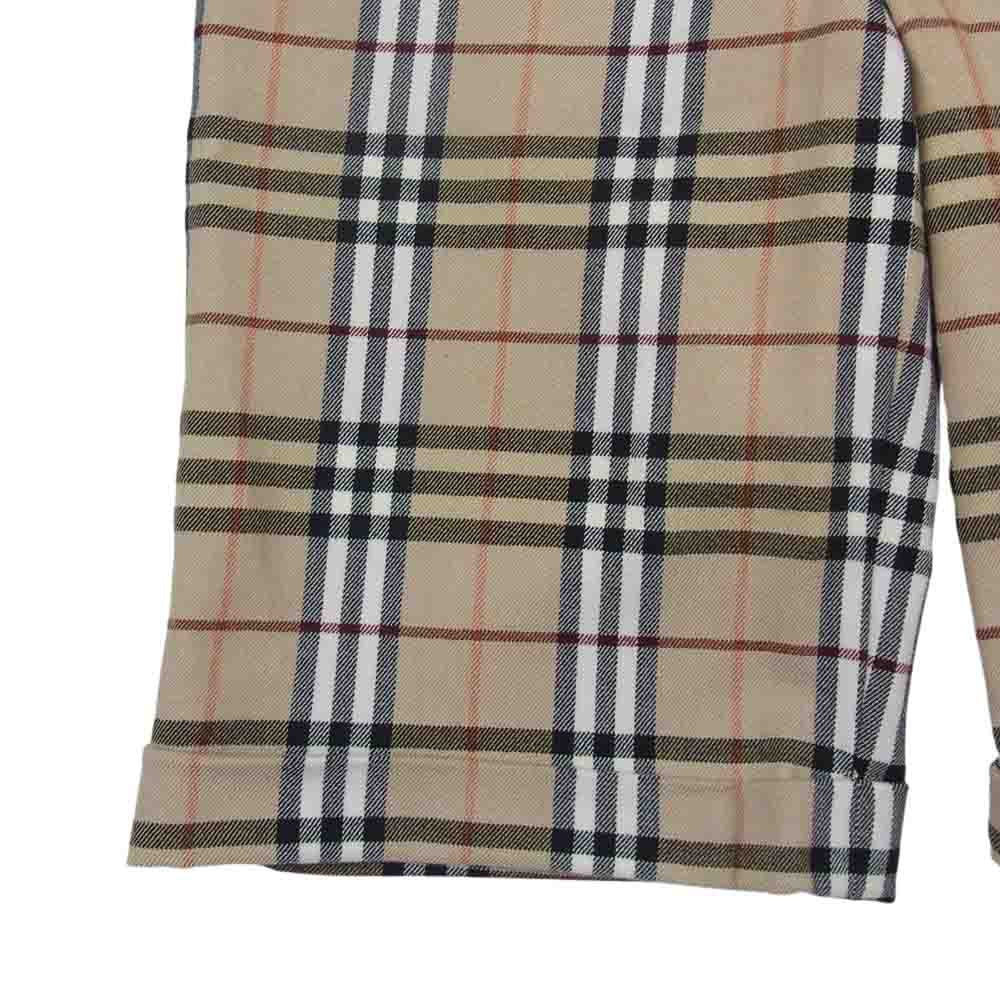 BURBERRY BLUE LABEL バーバリーブルーレーベル FQF76-628-52 バーバリー チェック ショーツ ベージュ系 38【中古】