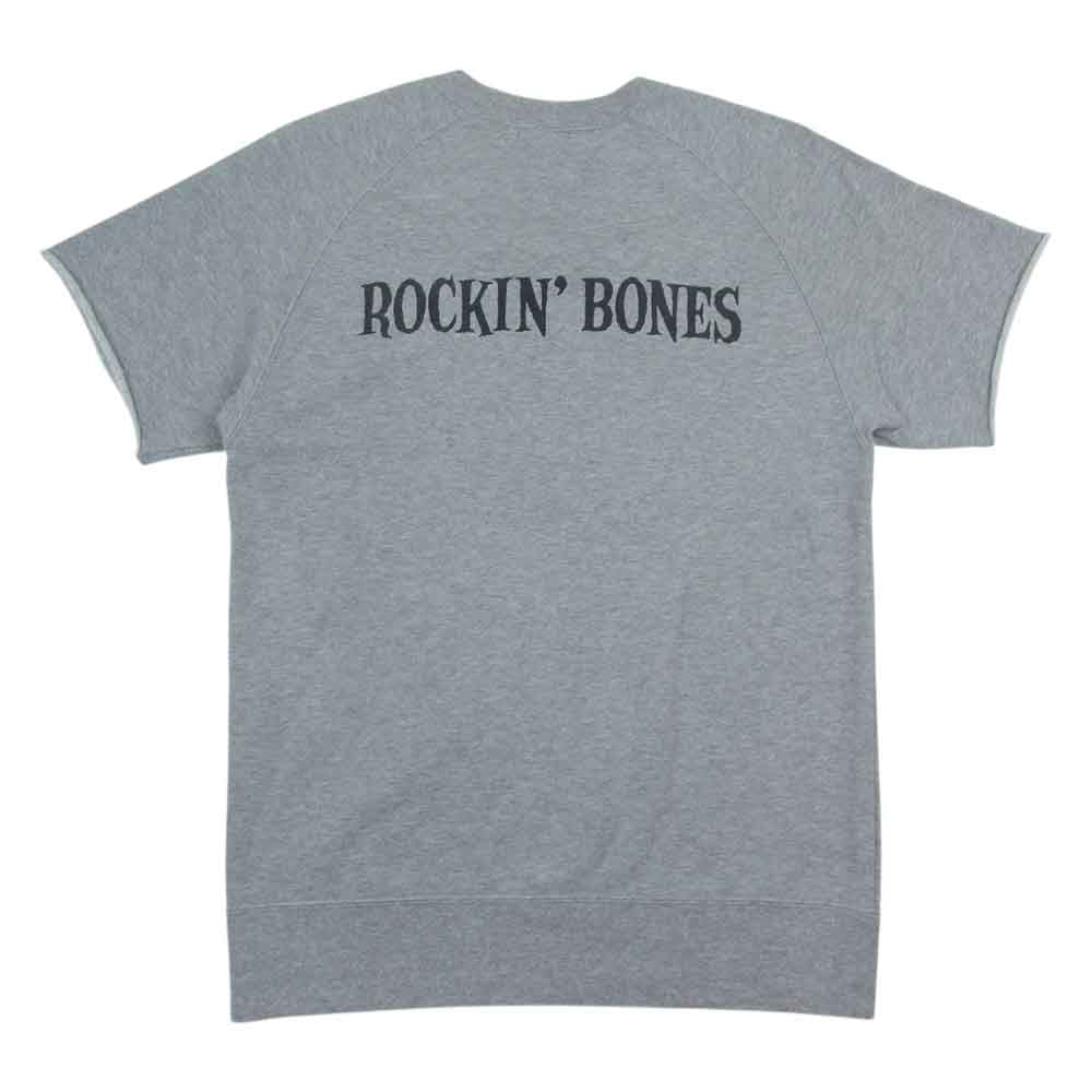HYSTERIC GLAMOUR ヒステリックグラマー 0251CS06 CRAMPS 半袖 スウェット Tシャツ グレー系 S【中古】