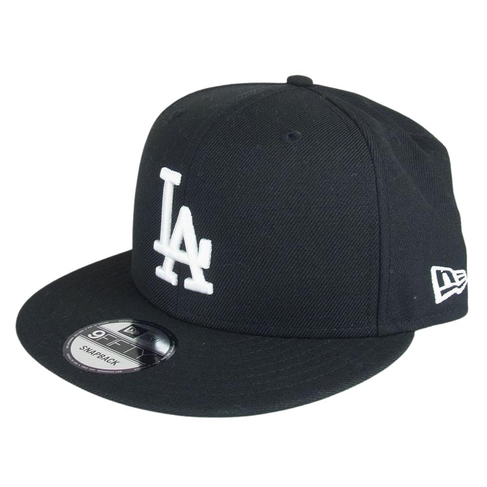 HideandSeek ハイドアンドシーク × NEW ERA CAP ニューエラ  Los Angeles Dodgers ドジャーズ キャップ  ブラック系【中古】