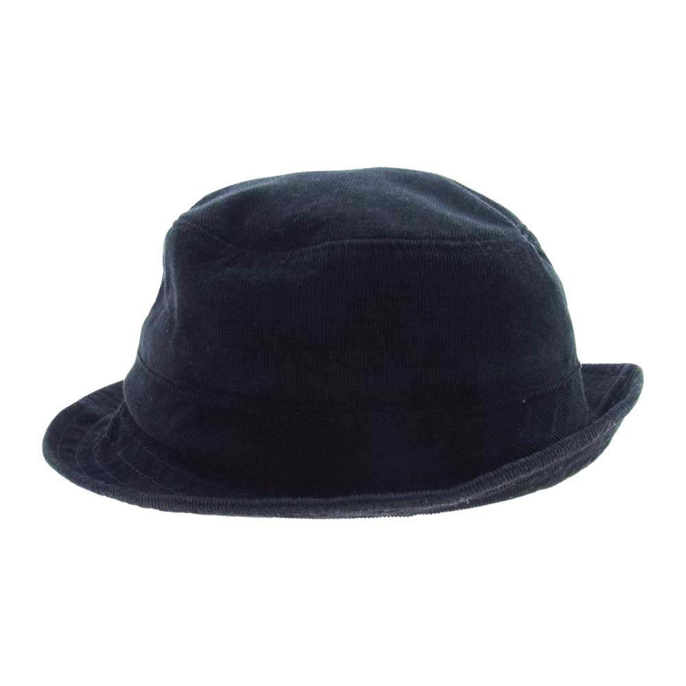 Supreme シュプリーム corduroy crusher hat コーデュロイ クラッシャー ハット ブラック系 S/M【美品】【中古】