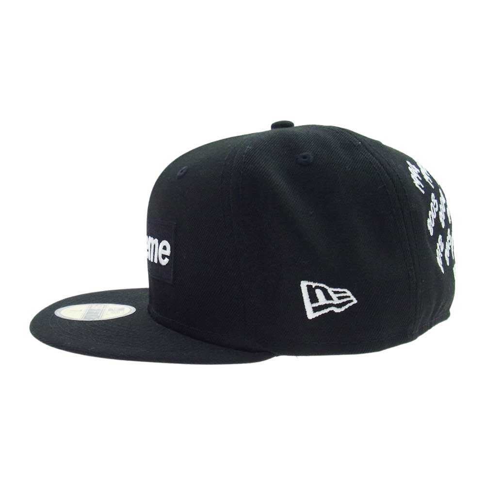 Supreme シュプリーム 21SS × New Era 27-time Champions Box Logo ニューエラ チャンピオンズ ボックスロゴ キャップ ブラック系 57.7cm【美品】【中古】
