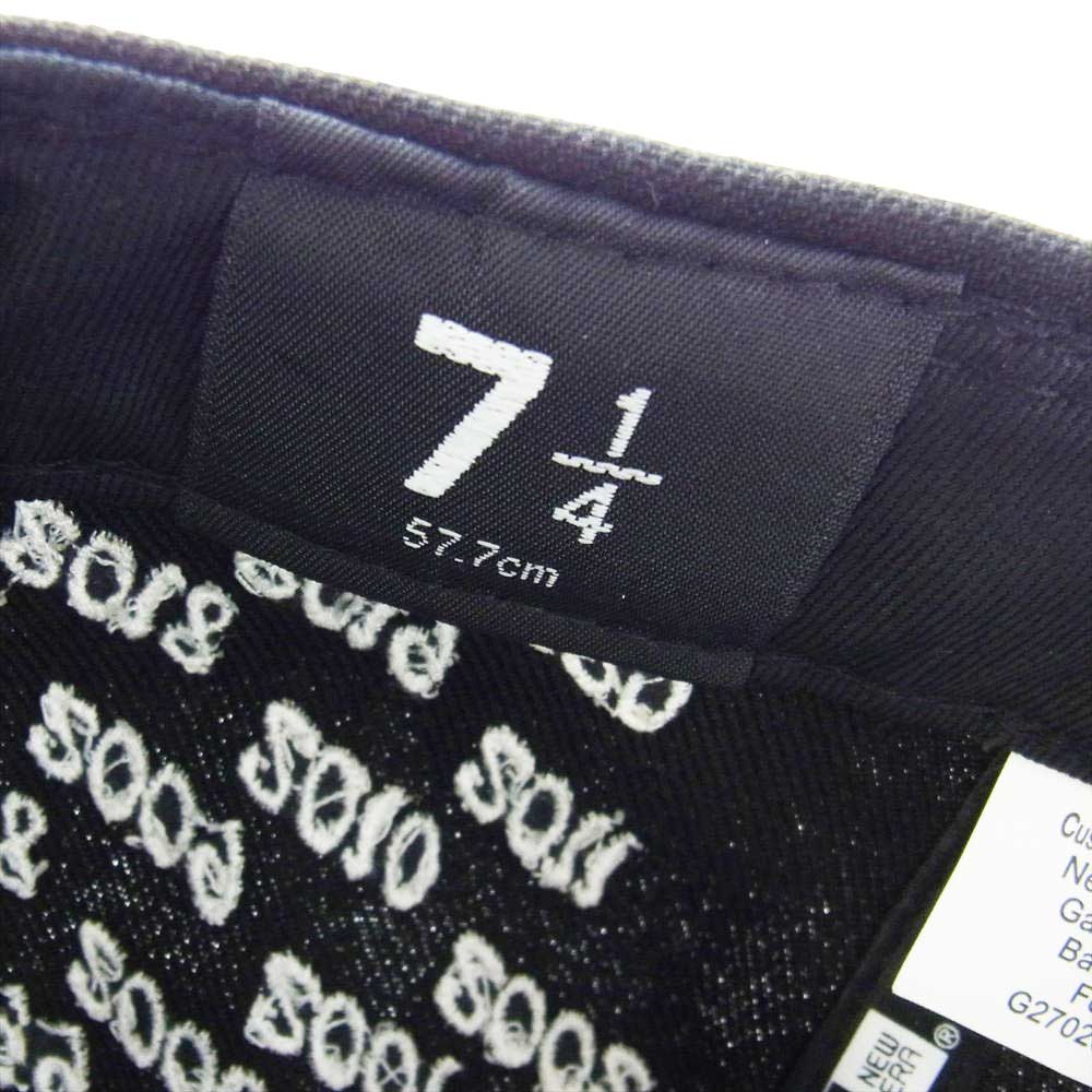 Supreme シュプリーム 21SS × New Era 27-time Champions Box Logo ニューエラ チャンピオンズ ボックスロゴ キャップ ブラック系 57.7cm【美品】【中古】