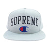 Supreme シュプリーム Champion 5 Panel Cap チャンピオン ファイブ パネル キャップ ライトグレー系【美品】【中古】