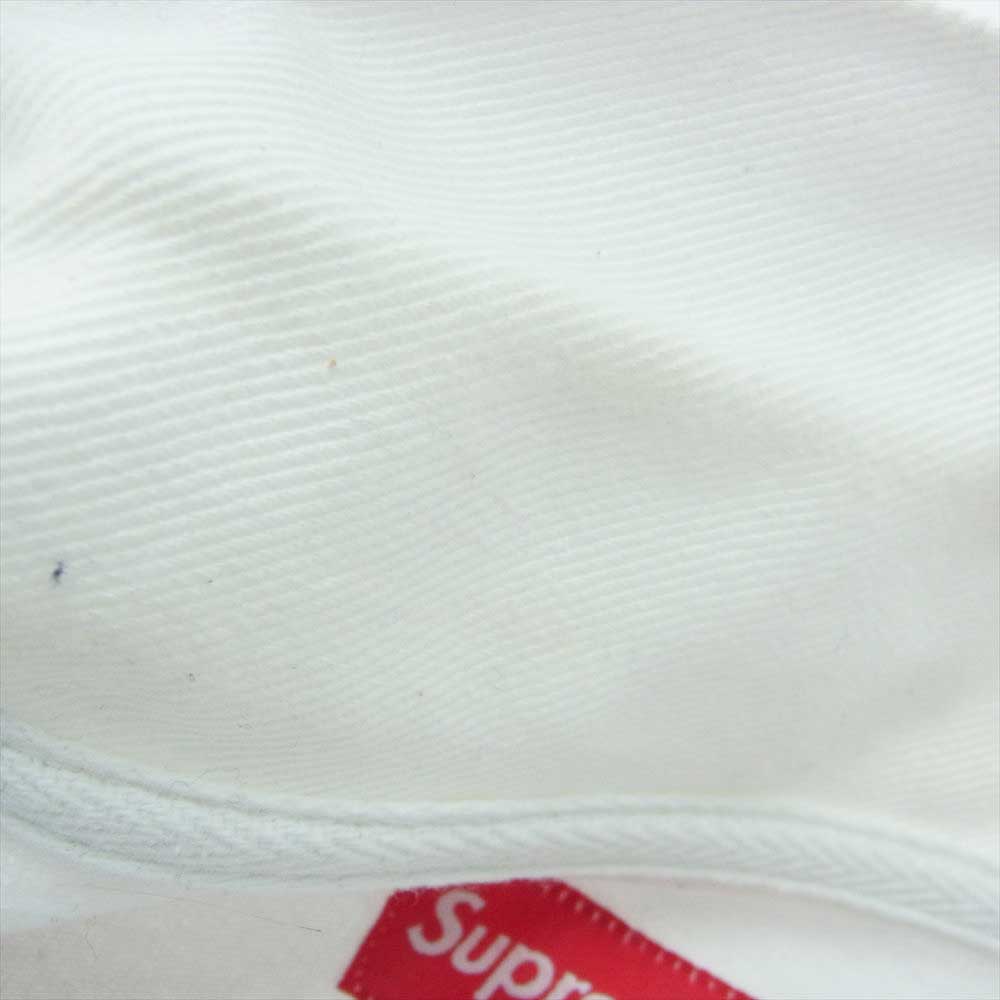 Supreme シュプリーム 16AW Split Rugby Shirt スピリットラグビー ボックスロゴ 長袖 ポロシャツ ホワイト系 ブラック系 S【中古】