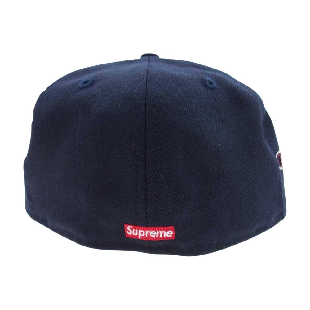 Supreme シュプリーム 15SS × NEWERA ニューエラ Kanji Logo New Era Cap 漢字 最高 キャップ  ネイビー系 57.7cm【中古】