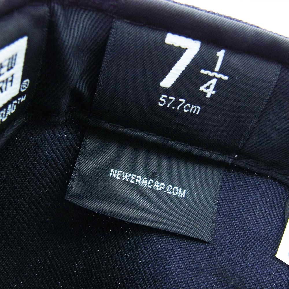 Supreme シュプリーム 15SS × NEWERA ニューエラ Kanji Logo New Era Cap 漢字 最高 キャップ  ネイビー系 57.7cm【中古】