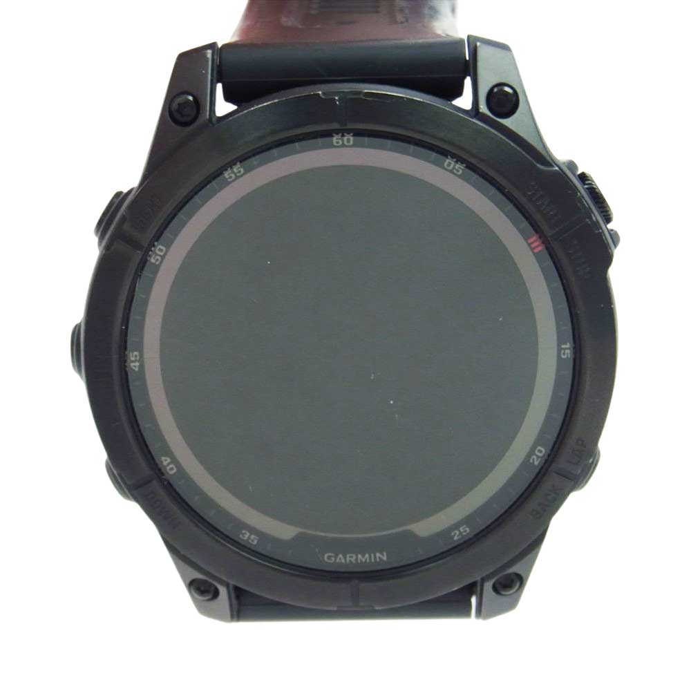 ガーミン 010-02540-46 fenix 7 Sapphire Dual Power デュアルパワー ソーラー スマート ウォッチ 腕時計 ブラック系【中古】