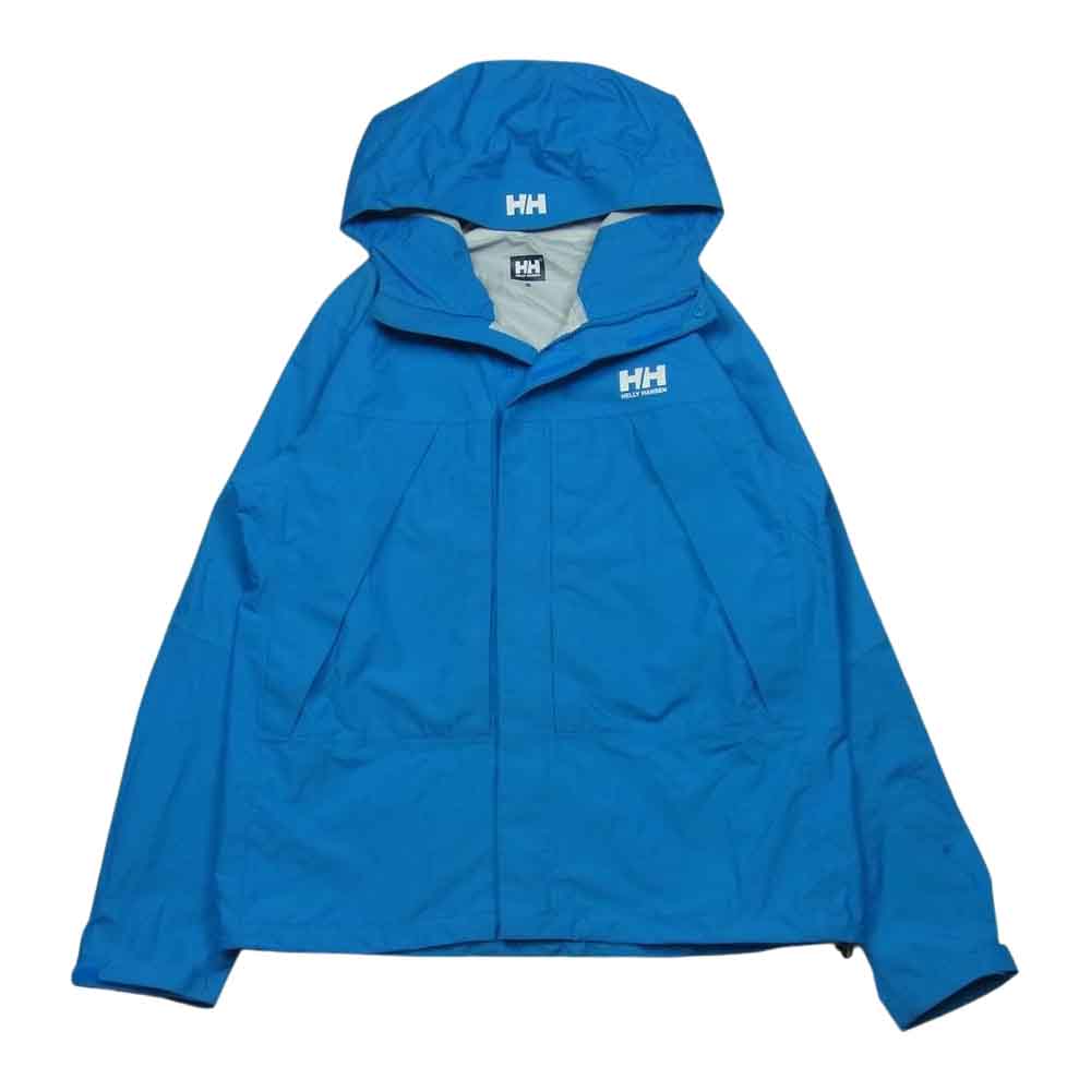 HELLY HANSEN ヘリーハンセン HOE11903 Scandza Light Jacket スカンザ ライト ナイロン ジャケット ライトブルー系 L【中古】