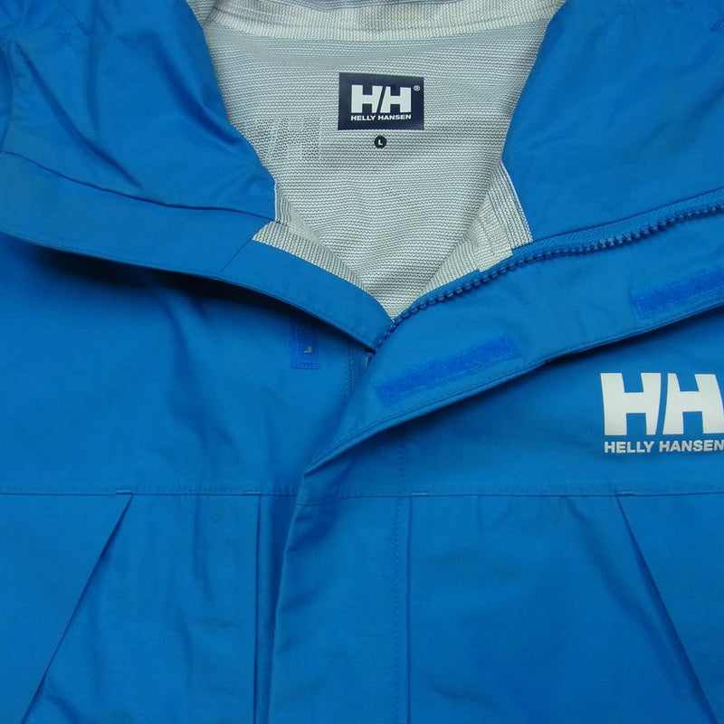 HELLY HANSEN ヘリーハンセン HOE11903 Scandza Light Jacket スカンザ ライト ナイロン ジャケット ライトブルー系 L【中古】