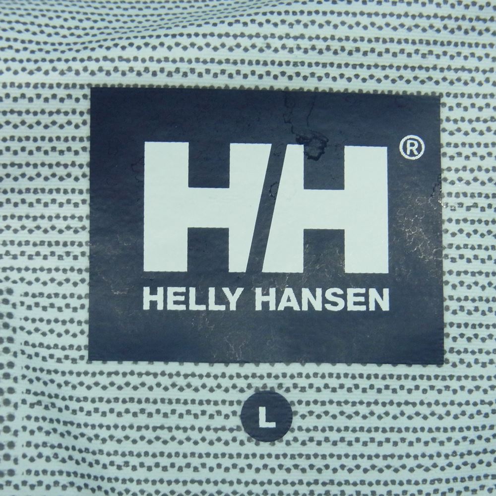 HELLY HANSEN ヘリーハンセン HOE11903 Scandza Light Jacket スカンザ ライト ナイロン ジャケット ライトブルー系 L【中古】