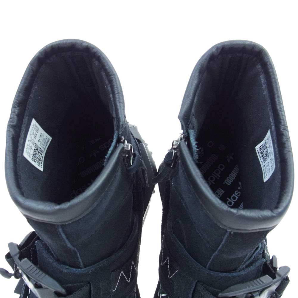 NEIGHBORHOOD ネイバーフッド × adidas アディダス ID1708 NMD S1 N BOOTS ハイカット スエード ブーツ スニーカー ブラック系 25.5cm【新古品】【未使用】【中古】