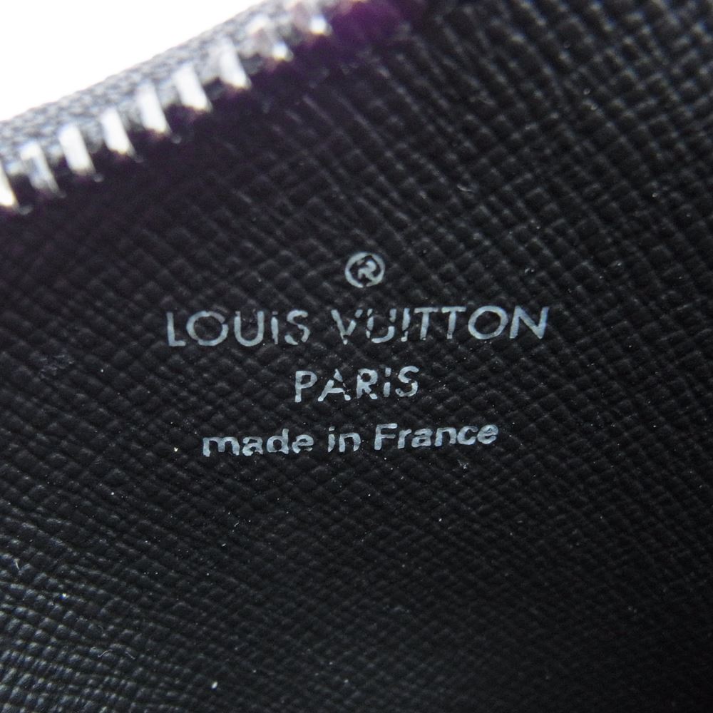 LOUIS VUITTON ルイ・ヴィトン N60388  × NIGO ニゴ ヴァージルアブロー PORTE-MONNAIE ET PORTE-CARTES DUCK 鴨 LVスクエアード コインケース ダミエジャイアント ブラック系 ブラウン系【美品】【中古】