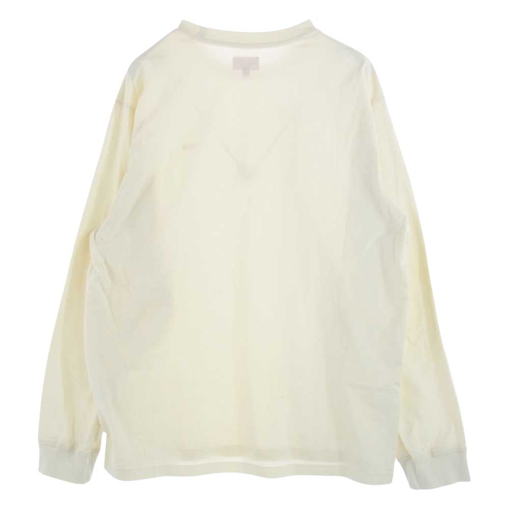Supreme シュプリーム 23SS Small Box L/S Tee Oatmeal スモール ボックス ロゴ 長袖 Tシャツ オートミール オフホワイト系 L【中古】