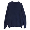 COMOLI コモリ 20SS R01-06008  インディゴ クルーネック ニット  ネイビー系 3【中古】