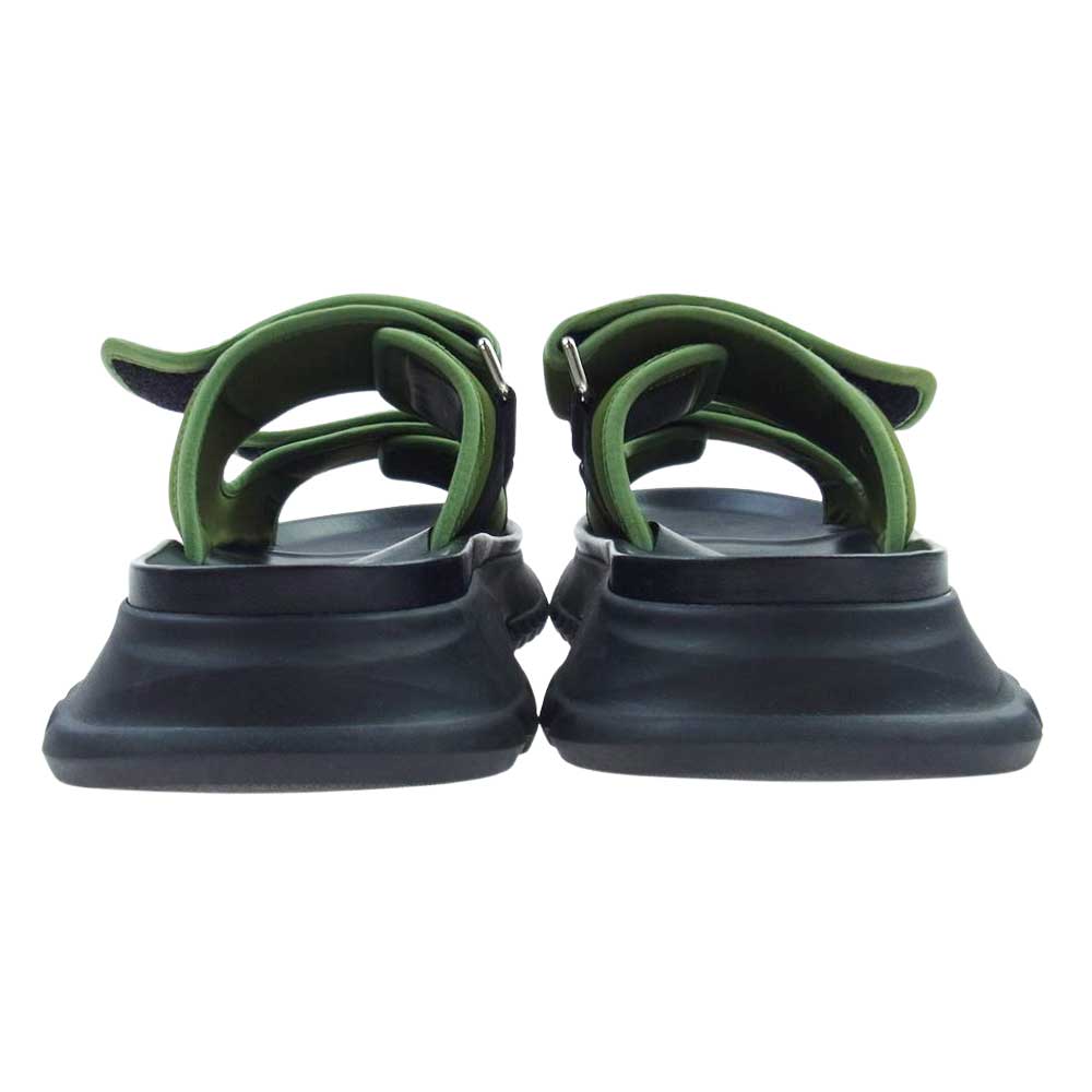 GIVENCHY ジバンシィ BH300UH0NG 30543 SPECTRE SANDAL サンダル グリーン系 ブラック系 43【中古】
