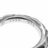CHROME HEARTS クロムハーツ（原本無） SCROLL BAND RING スクロール バンド リング シルバー系 18号【中古】
