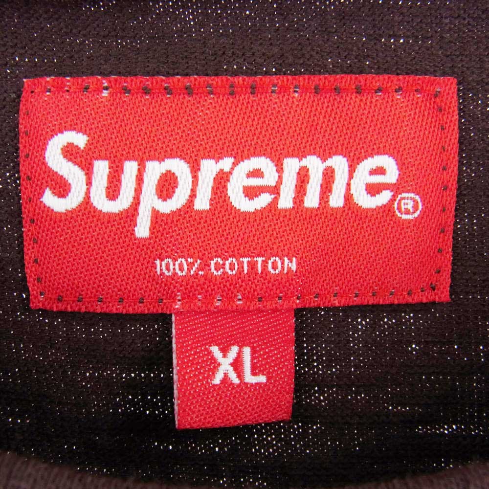 Supreme シュプリーム 22AW Pocket Tee Dark Brown ポケット Tシャツ ダーク ブラウン ダークブラウン系 XL【新古品】【未使用】【中古】
