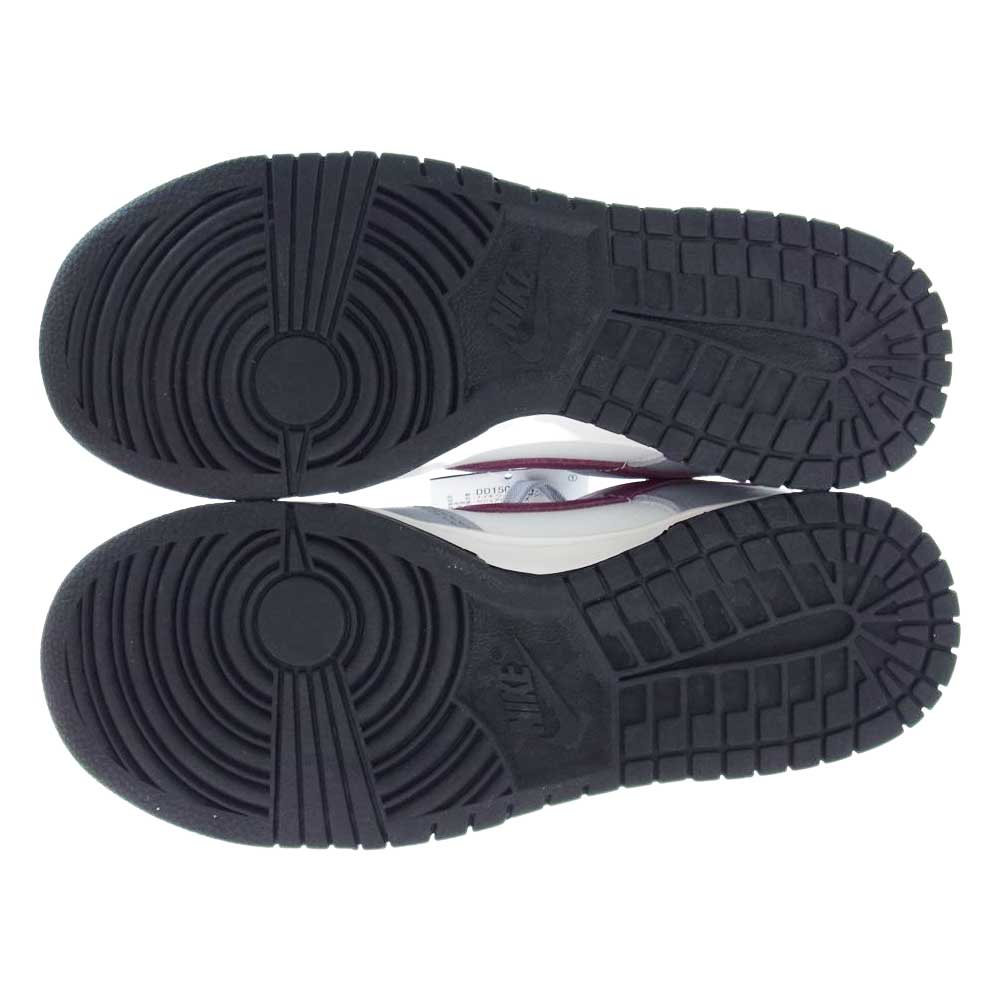 NIKE ナイキ DD1503-122 WMNS DUNK LOW ウィメンズ ダンク ロー SUMMIT WHITE ROSE WOOD サミットホワイト ローズウッド スニーカー グレー系 ホワイト系 24.5cm【新古品】【未使用】【中古】