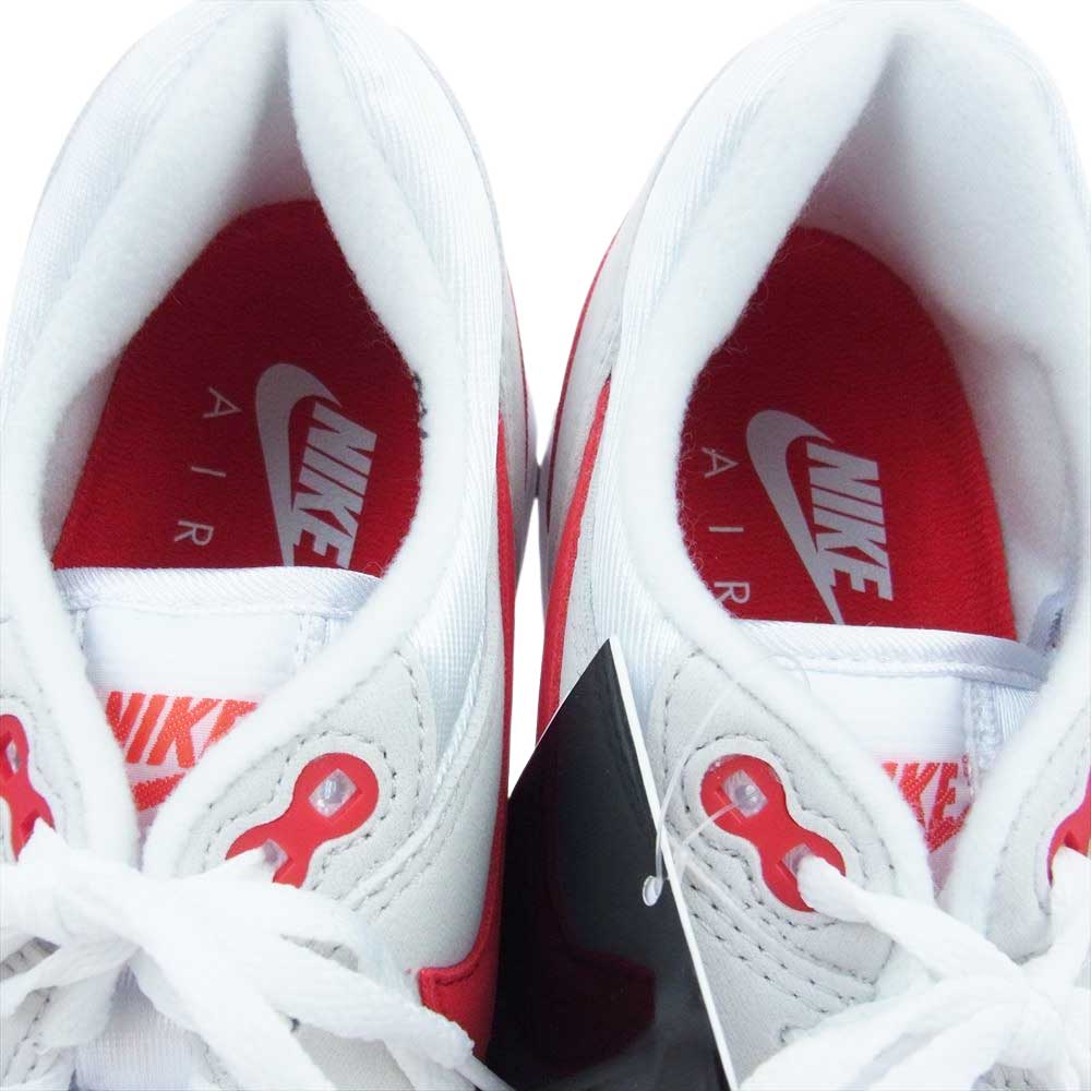 NIKE ナイキ DQ3989-100 Air Max 1 86 OG Big Bubble Red エアマックス OG ビッグ バブル レッド ローカット スニーカー レッド系 ホワイト系 グレー系 26.5cm【新古品】【未使用】【中古】