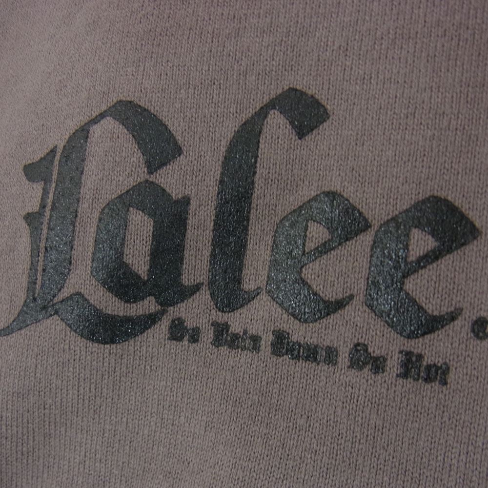 CALEE キャリー ロゴ プリント 8分袖 Tシャツ  グレー系 XL【中古】