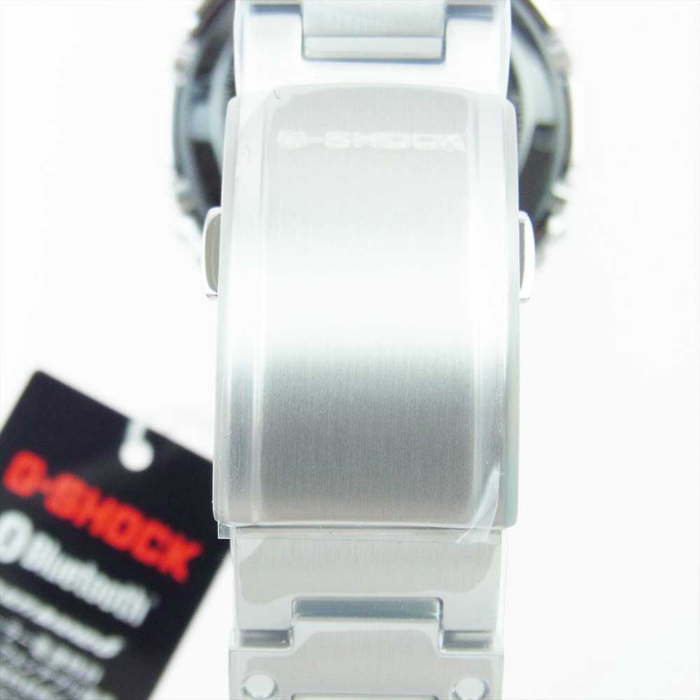 CASIO G-SHOCK カシオ ジーショック GMW-B5000D-1JF FULL METAL フルメタル シルバー 電波ソーラー ウォッチ 腕時計 シルバー系【新古品】【未使用】【中古】