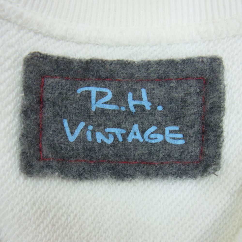 Ron Herman ロンハーマン 3310900304 RH Vintage ロンハーマン スウェットプルオーバー クルーネック カットソー ホワイト系 XS【中古】