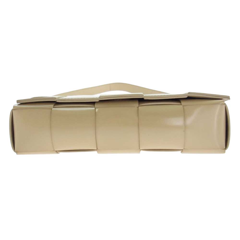 BOTTEGAVENETA ボッテガヴェネタ カセット イントレチャート ショルダー バッグ アイボリー【中古】