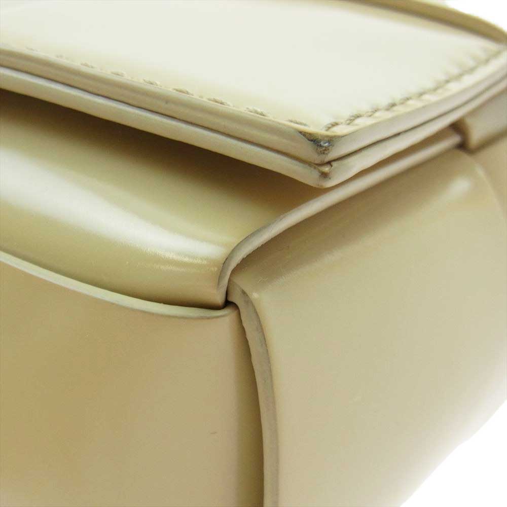 BOTTEGAVENETA ボッテガヴェネタ カセット イントレチャート ショルダー バッグ アイボリー【中古】