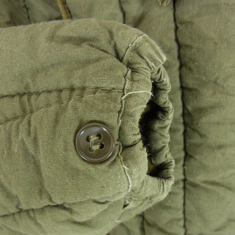 ヴィンテージ 旧ソビエト ボアライナー ジャケット カーキ系 サイズ表記無【中古】