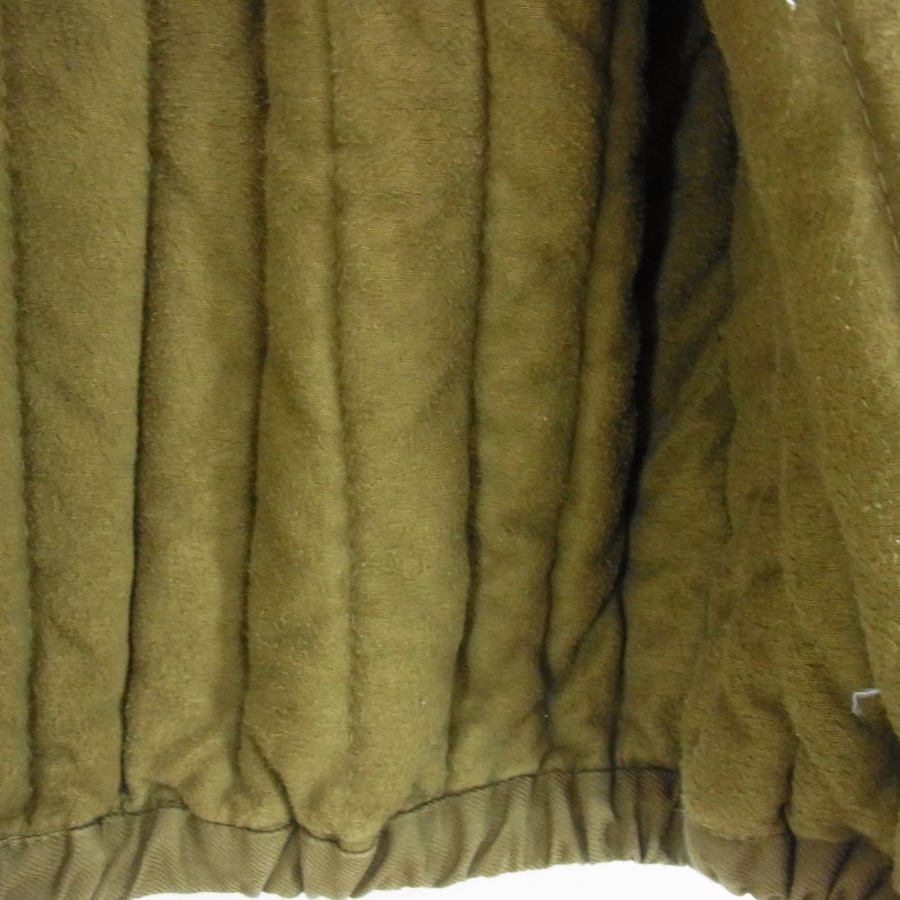 ヴィンテージ 旧ソビエト ボアライナー ジャケット カーキ系 サイズ表記無【中古】