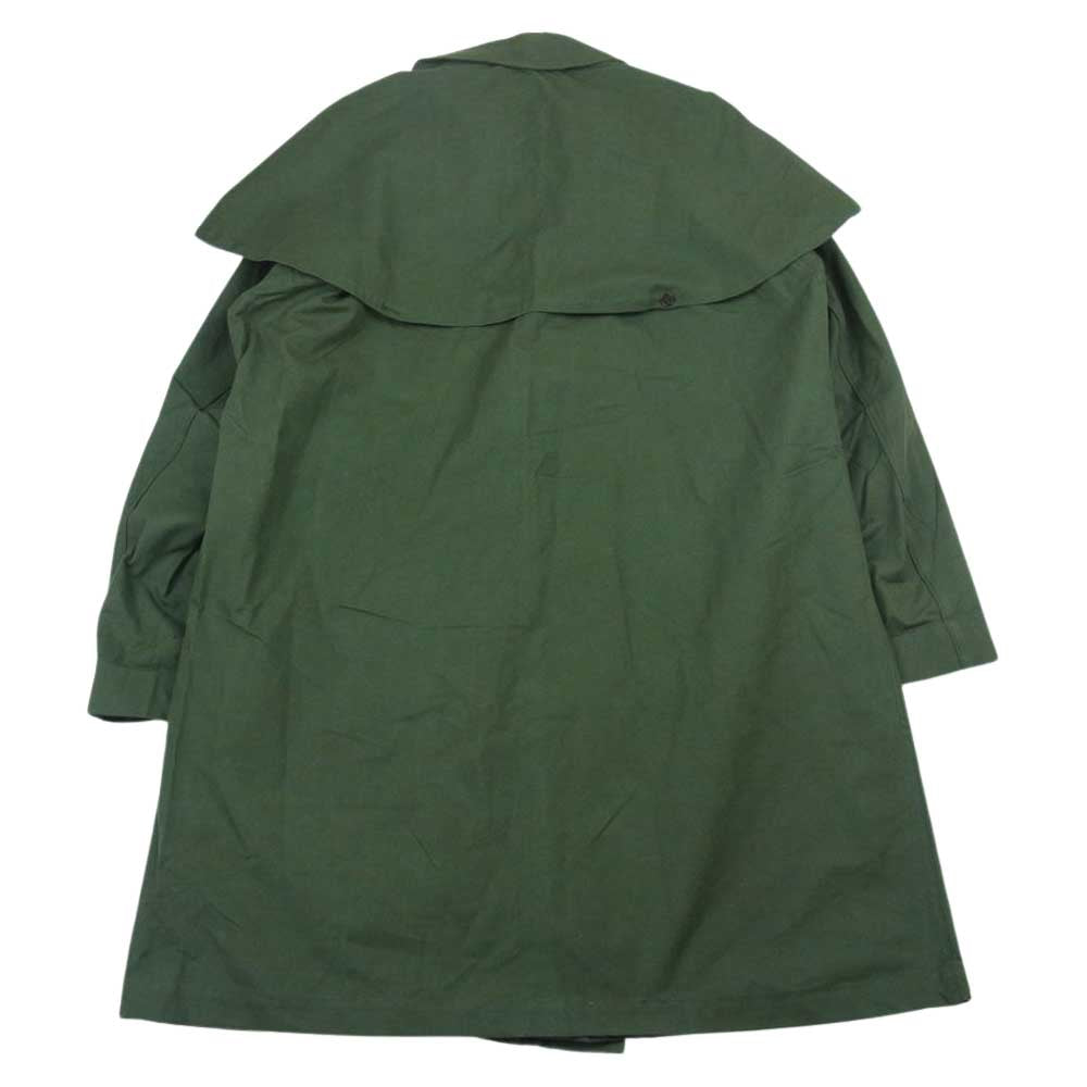 ヴィンテージ FRENCH MILITARY フレンチミリタリー フランス軍 フロック コート カーキ系 96L【中古】