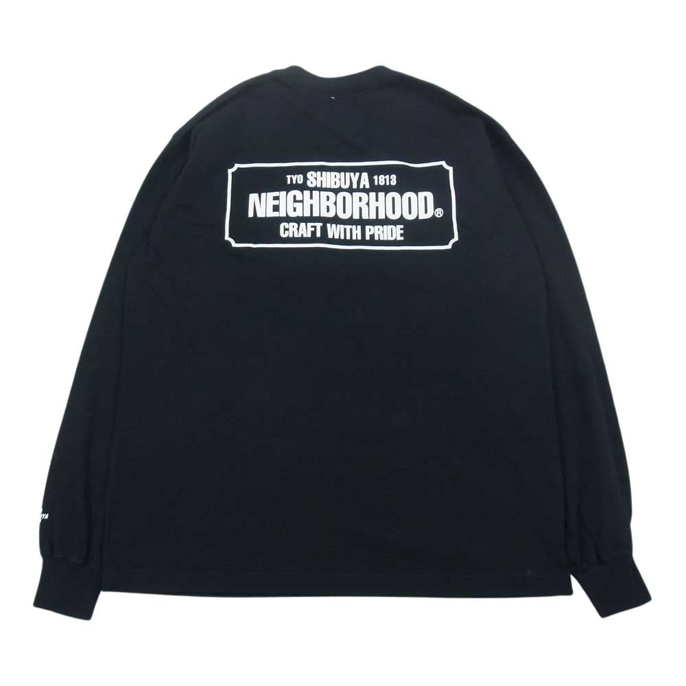 NEIGHBORHOOD ブラック ロングスリーブ Tシャツ M 【公式通販】
