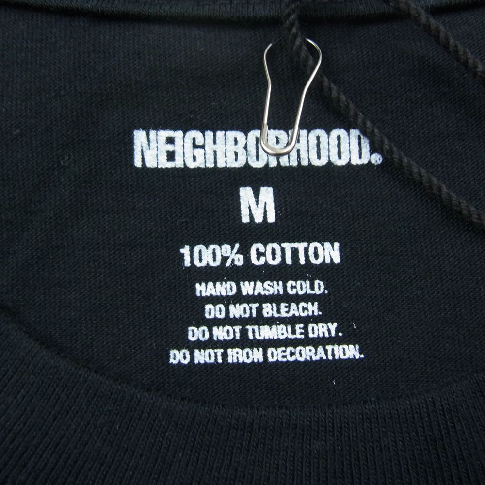 NEIGHBORHOOD ネイバーフッド 23SS 渋谷店 リニューアル オープン 記念 限定 ロングスリーブ Tシャツ ロゴ ブラック ブラック系 M【新古品】【未使用】【中古】