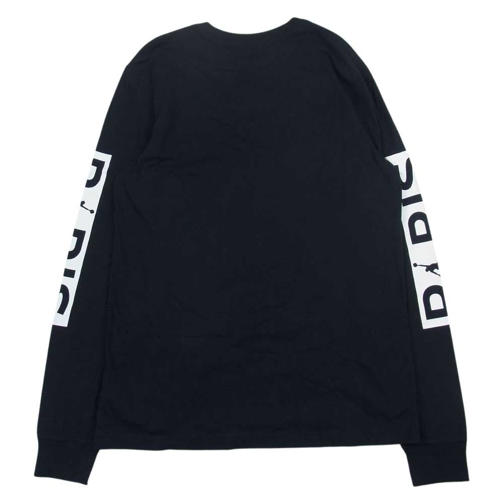 NIKE ナイキ BQ8382-010 × Paris Saint Germain パリサンジェルマン Jordan ジョーダン ロングスリーブ Tシャツ ブラック ブラック系 M【中古】
