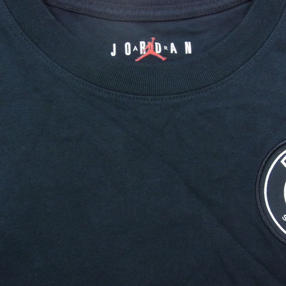 NIKE ナイキ BQ8382-010 × Paris Saint Germain パリサンジェルマン Jordan ジョーダン ロングスリーブ Tシャツ ブラック ブラック系 M【中古】