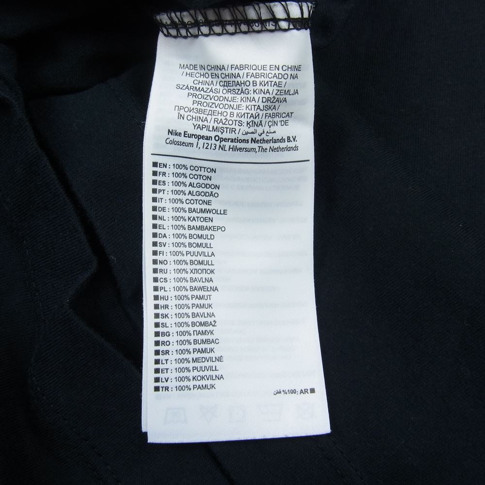 NIKE ナイキ BQ8382-010 × Paris Saint Germain パリサンジェルマン Jordan ジョーダン ロングスリーブ Tシャツ ブラック ブラック系 M【中古】