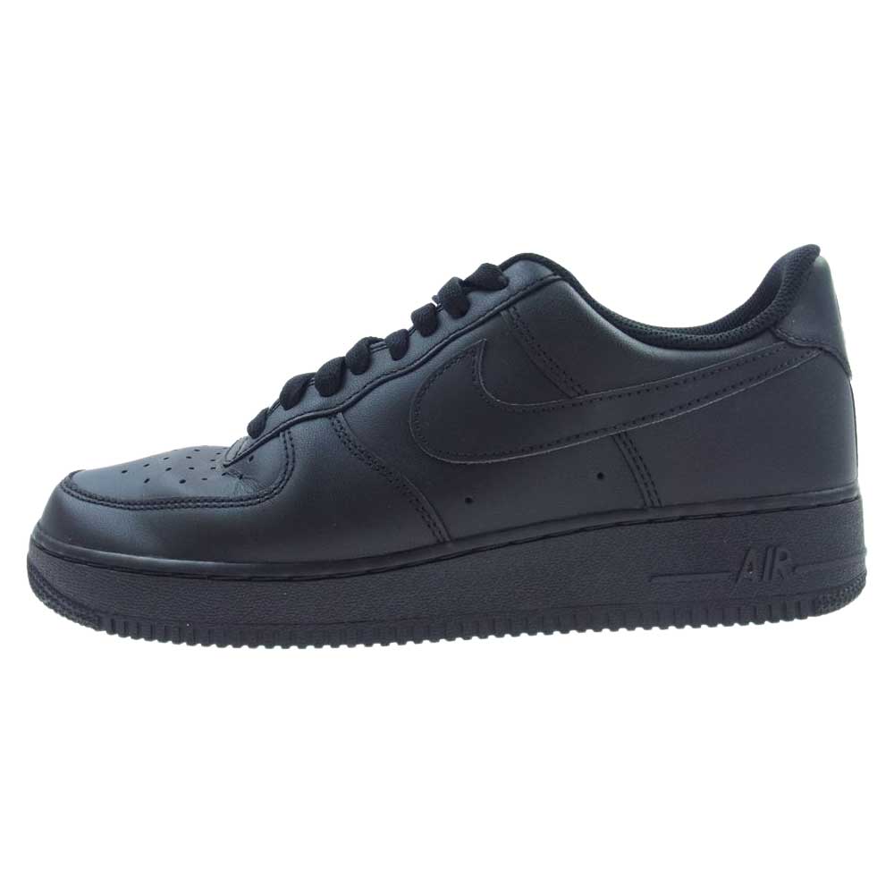 NIKE ナイキ CW2288-001 AIR FORCE 1 '07 BLACK/BLACK  エアフォースワン ローカット スニーカー ブラック ブラック系 27cm【中古】