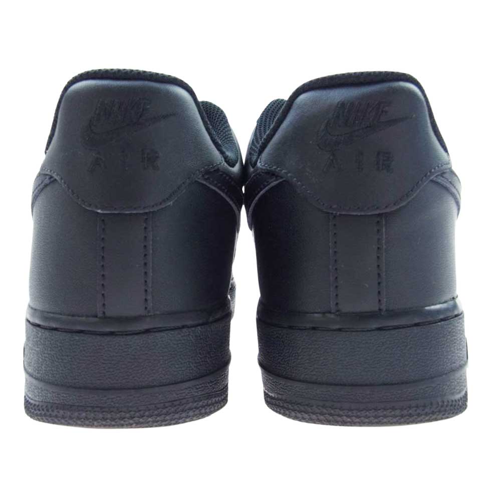 NIKE ナイキ CW2288-001 AIR FORCE 1 '07 BLACK/BLACK  エアフォースワン ローカット スニーカー ブラック ブラック系 27cm【中古】
