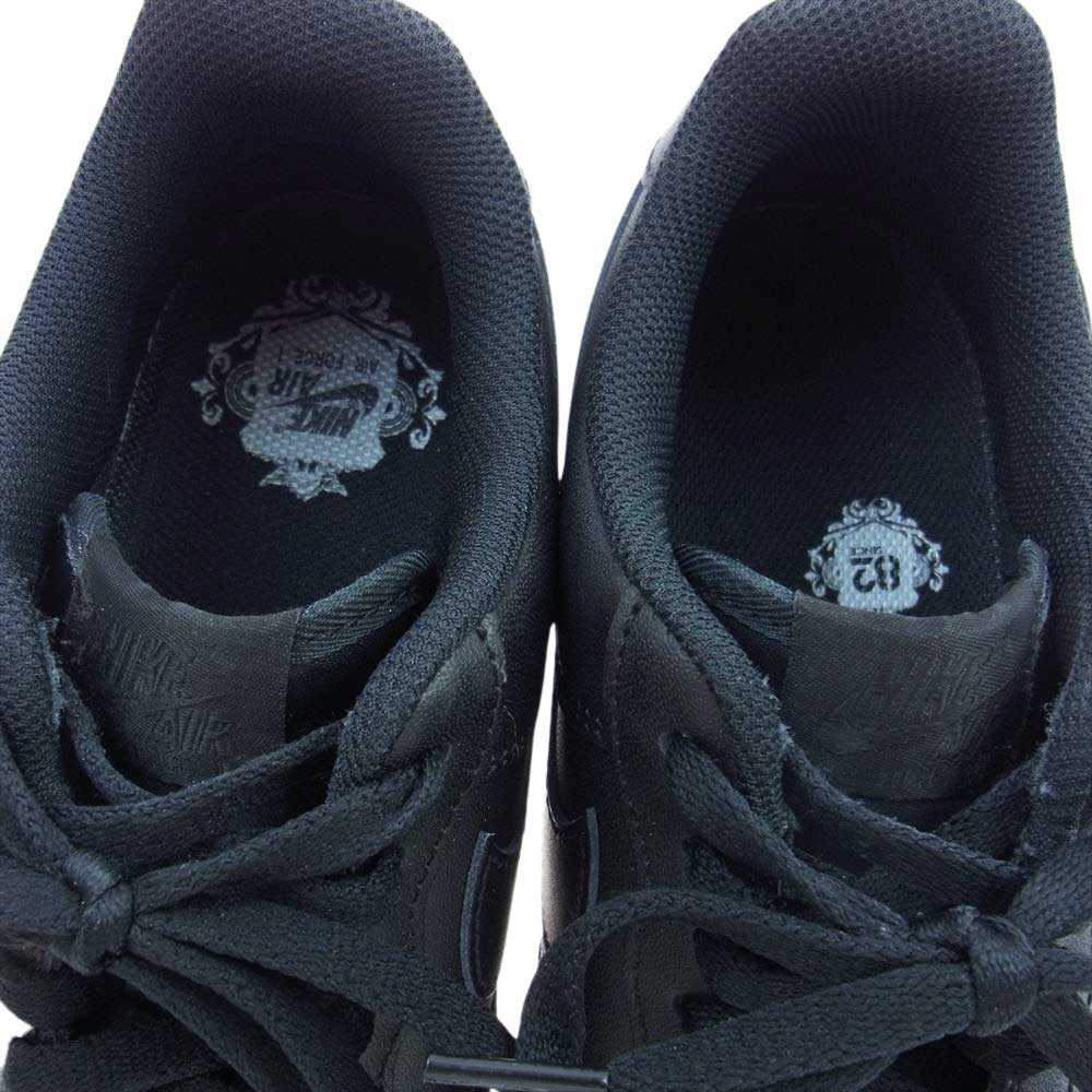 NIKE ナイキ CW2288-001 AIR FORCE 1 '07 BLACK/BLACK  エアフォースワン ローカット スニーカー ブラック ブラック系 27cm【中古】