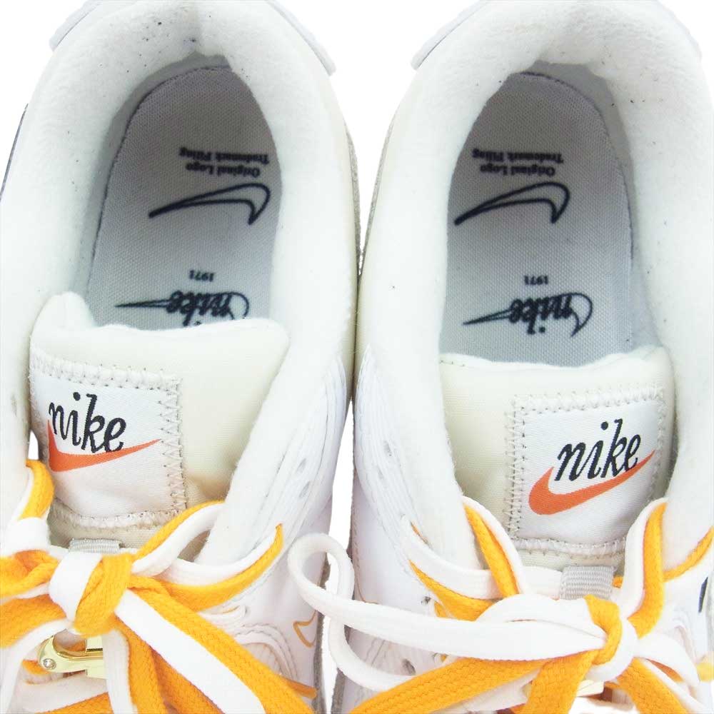 NIKE ナイキ DA8709-100 WMNS AIR MAX 90 SE FIRST USE white/light bone エアマックス90 ホワイト系 オフホワイト系 25.5cm【中古】