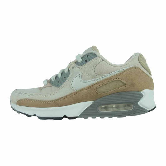 NIKE ナイキ DA1641-201 AIR MAX 90 PRM HEMP/SUMMIT WHITE-SANDDRIFT エアマックス90 スニーカー ベージュ系 25.5cm【中古】