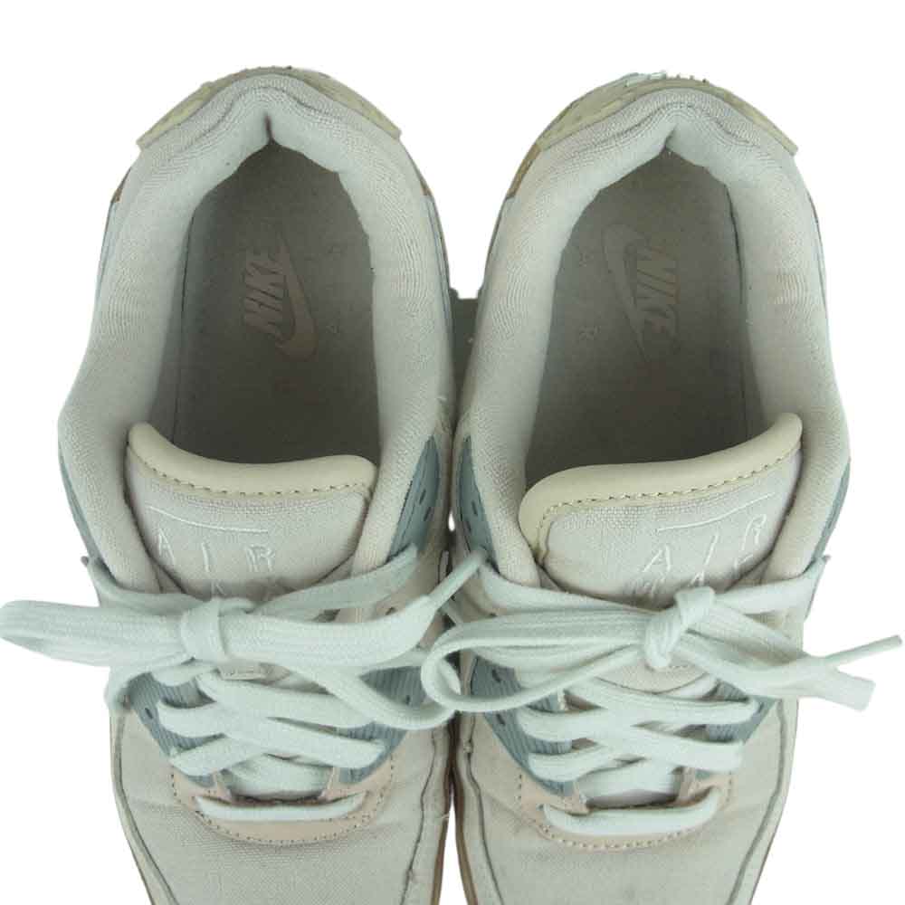 NIKE ナイキ DA1641-201 AIR MAX 90 PRM HEMP/SUMMIT WHITE-SANDDRIFT エアマックス90 スニーカー ベージュ系 25.5cm【中古】