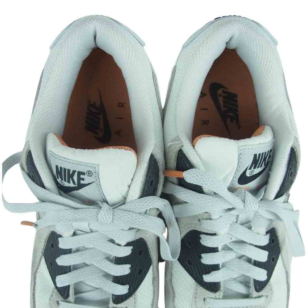 NIKE ナイキ DM0029-100 Air Max 90 White Black Hot Curry エア マックス 90 スニーカー ホワイト系 グレー系 ブラック系 25.5cm【中古】