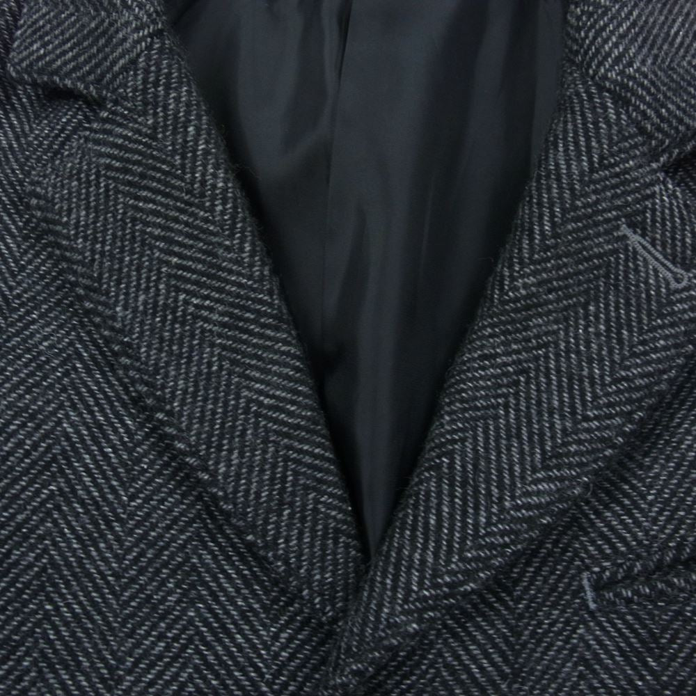 Pherrow's フェローズ 3ボタン ウール テーラード ジャケット ブラック系 M【中古】