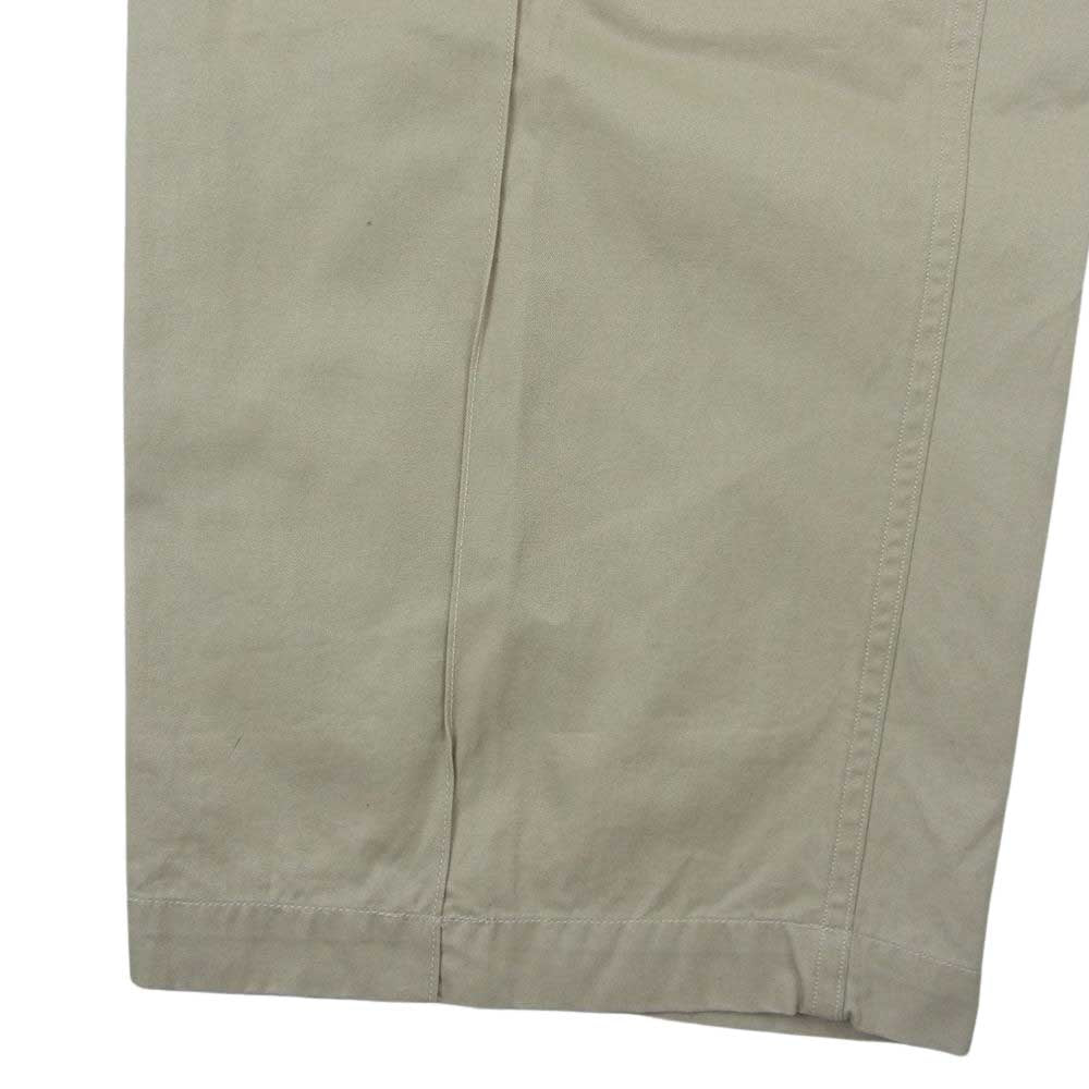 リパーパス RE-PURPOSE リパーパス 日本製 US ARMY ビッグチノパンツ ベージュ系 F【中古】