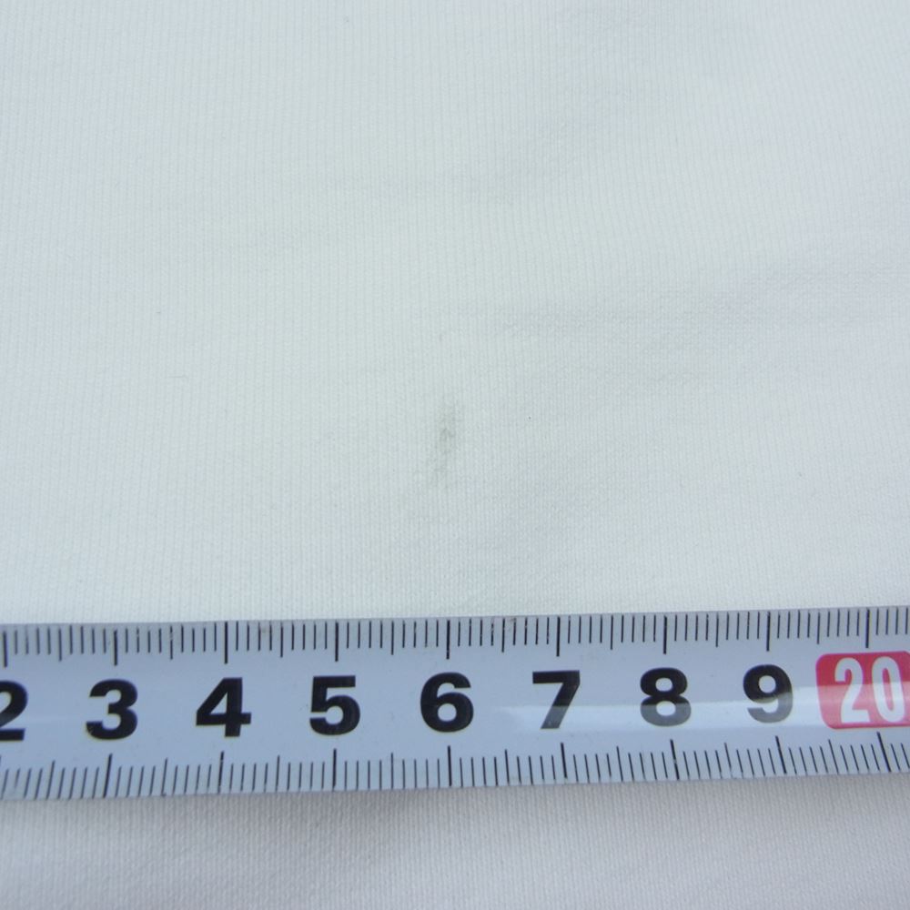 GRAPHPAPER グラフペーパー GM221-70176L L'ECHOPPE レショップ 別注 22SS Compact Terry Roll-Up Sleeve Crew Neck スウェット ホワイト系 F【新古品】【未使用】【中古】