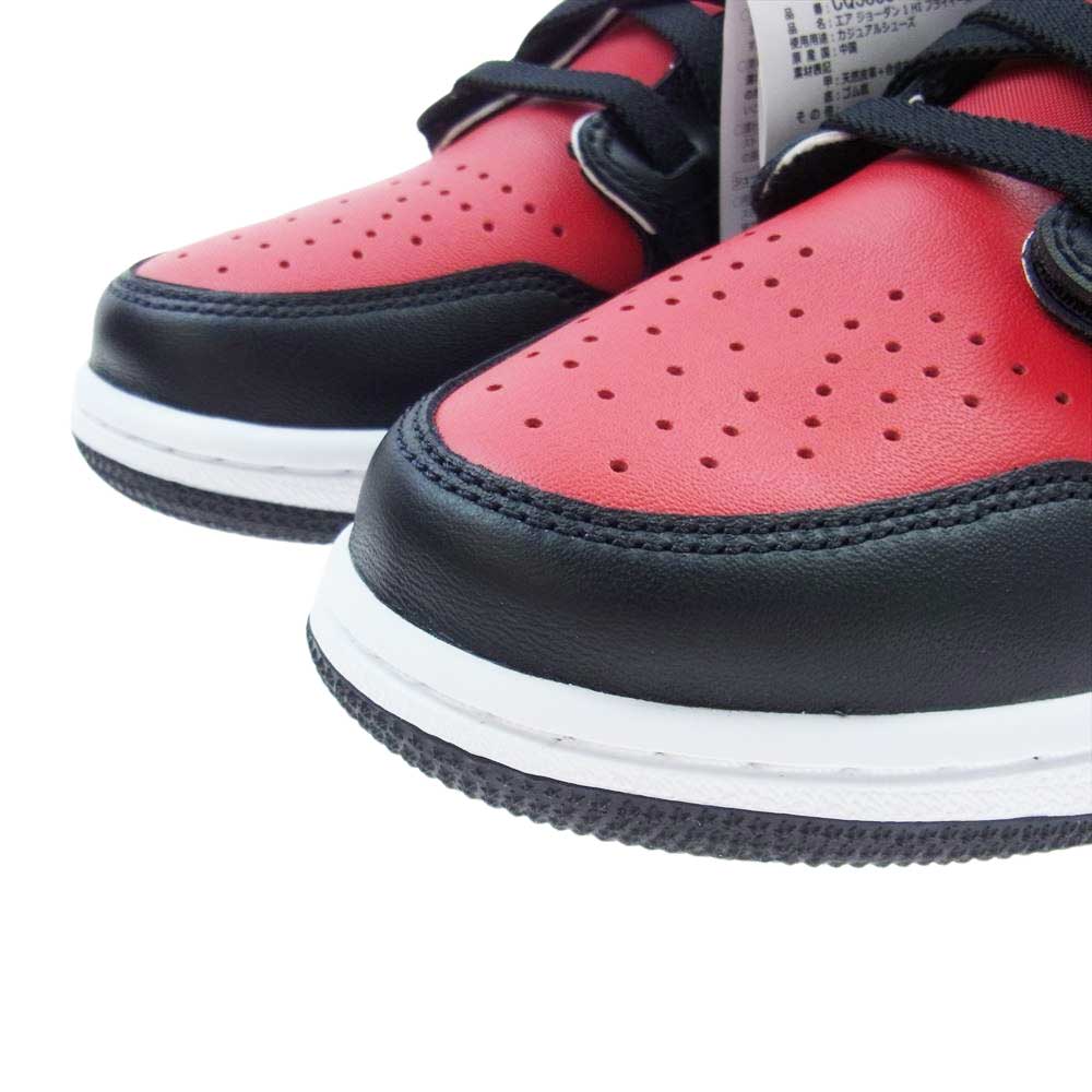 NIKE AIR JORDAN ナイキ ジョーダン  CQ3835-061 エア ジョーダン 1 HI FLYEASE フライイーズ ハイカット スニーカー レッド系 ブラック系 ホワイト系 26.0cm【新古品】【未使用】【中古】